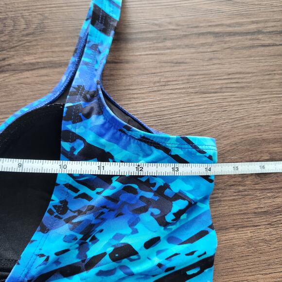 Miradonna By Miraclesuit One Piece Swimsuit 12/14 Beach Vacation‎ Resortwear - Picture 4 of 5